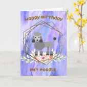 Geburtstagskarte für Begleiter Karte (Gelbe Blume)