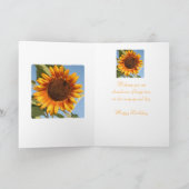 Geburtstagskarte für besondere Tante Karte (Innenseite)