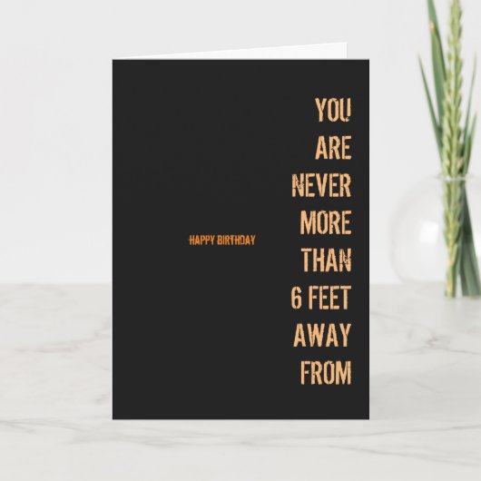 Geburtstagskarte für DAVE (Foto) Karte (Vorderseite)