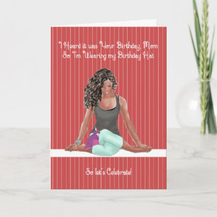 Geburtstagskarte für die Mama aus der Katze Karte