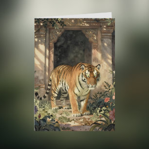 Geburtstagskarte für Ehemann oder Freund Tiger Karte