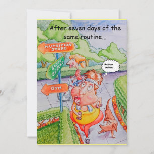 Geburtstagskarte für einen Freund. Dankeskarte