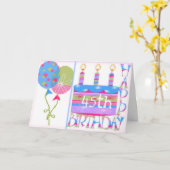 Geburtstagskarte für Frauen Karte (Gelbe Blume)