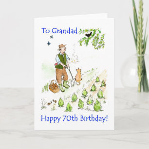 Geburtstagskarte für Großvater Karte