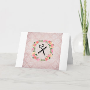 Geburtstagskarte für Haarstylist Karte