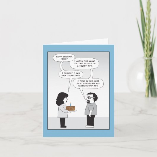 Geburtstagskarte für ihn karte (Vorderseite)