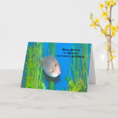 Geburtstagskarte für Ihr Fischereigewerbe Karte (Gelbe Blume)