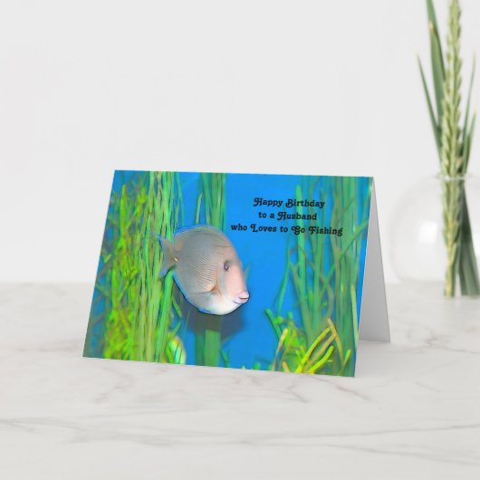 Geburtstagskarte für Ihr Fischereigewerbe Karte (Vorderseite)