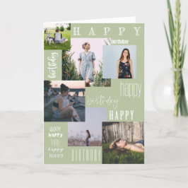 Geburtstagskarte für individuell anpassbare Fotovo Ankündigung