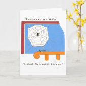 Geburtstagskarte für Jugendliche Karte (Gelbe Blume)