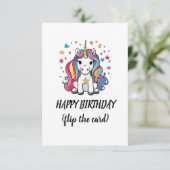 Geburtstagskarte für Kinder Einladung (Stehend Vorderseite)