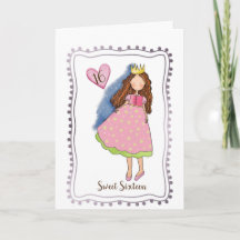 Geburtstagskarte für Mädchen