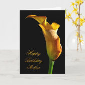Geburtstagskarte für Mutter Karte (Gelbe Blume)