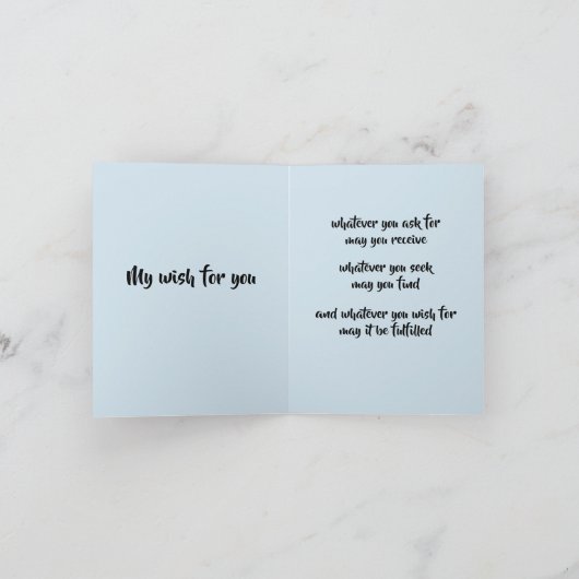 Geburtstagskarte für Mutter Karte (Innenseite)