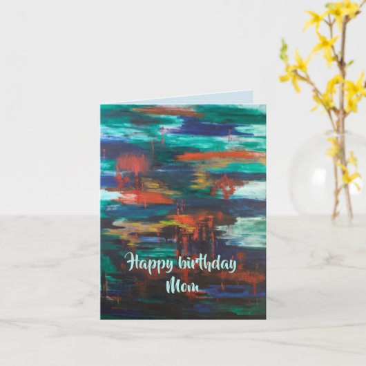 Geburtstagskarte für Mutter Karte (Gelbe Blume)