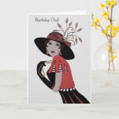 Geburtstagskarte für "My Lady" Karte (Gelbe Blume)