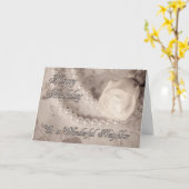 Geburtstagskarte für Nachbarn Karte (Gelbe Blume)