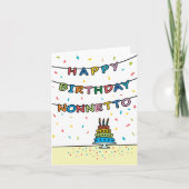 Geburtstagskarte für Nonnetto Karte (Vorderseite)