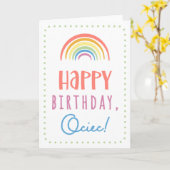 Geburtstagskarte für Ociec Karte (Gelbe Blume)