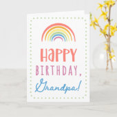 Geburtstagskarte für Opa Karte (Gelbe Blume)