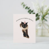 Geburtstagskarte für Purfect Dankeskarte (Stehend Vorderseite)