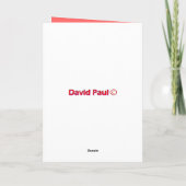 Geburtstagskarte für schwere Zeiten Karte (Rückseite)