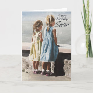 Geburtstagskarte für Schwester SonderSchwester Karte