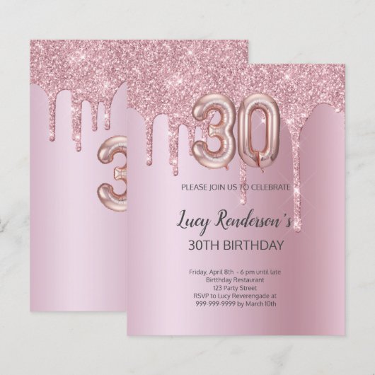 Geburtstagskarte für sie (Vorne/Hinten)