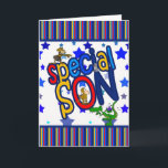 Geburtstagskarte für Sohn, Special Son Karte<br><div class="desc">Geburtstagskarte für Sohn,  Special Son</div>