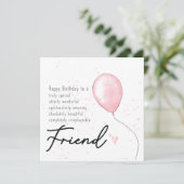 Geburtstagskarte für Soul Einladung (Stehend Vorderseite)