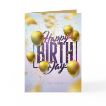 Geburtstagskarte - Geburtstagsgrüße