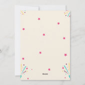 Geburtstagskarte - Geburtstagskarte Feiertagskarte (Rückseite)