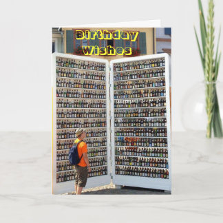 Geburtstagskarte - Geburtstagswunsch Karte