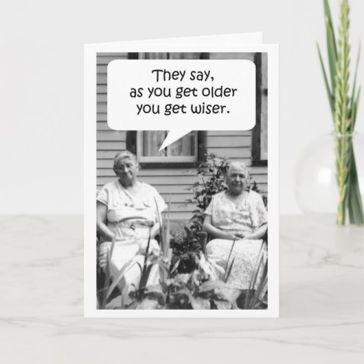 Geburtstagskarte - Genie Karte (Vorderseite)