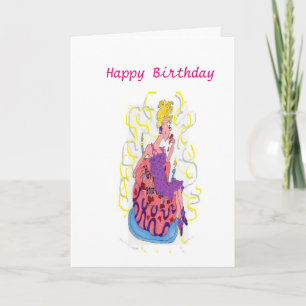 Geburtstagskarte : Gerne zum Geburtstag Gal ! Karte
