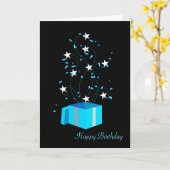 Geburtstagskarte - Geschäftsbüro Karte (Gelbe Blume)