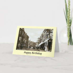 Geburtstagskarte - Glastonbury, Somerset Karte