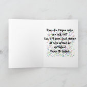 Geburtstagskarte~ Goldenes Retriever Karte (Innenseite)