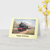 Geburtstagskarte - Große Zentralbahn Karte (Gelbe Blume)