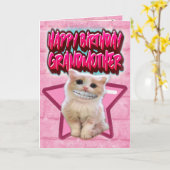 Geburtstagskarte Großmutter Karte (Gelbe Blume)