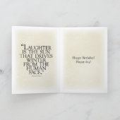 Geburtstagskarte ~Hugo Karte (Innenseite)