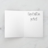 Geburtstagskarte, Hummeln und Roter Hibiskus Karte (Innenseite)