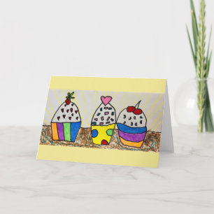 Geburtstagskarte (innen leer) karte