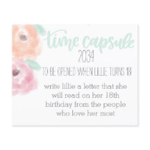 Geburtstagskarte Kapselkarte