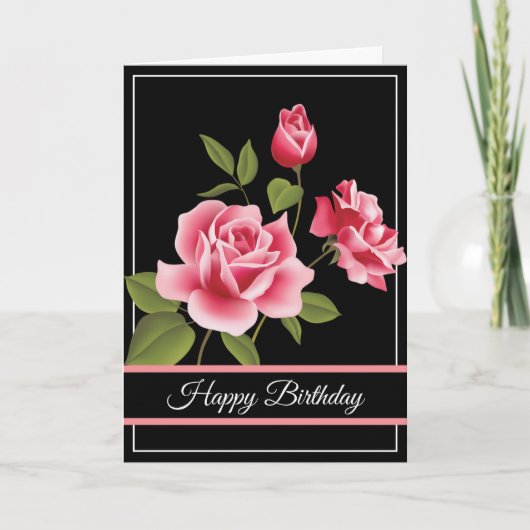 Geburtstagskarte Karte (Vorderseite)