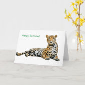 Geburtstagskarte Karte (Gelbe Blume)