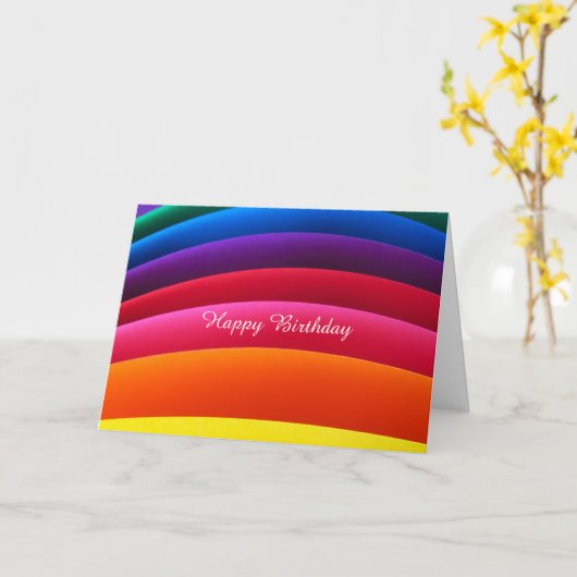 Geburtstagskarte Karte (Gelbe Blume)