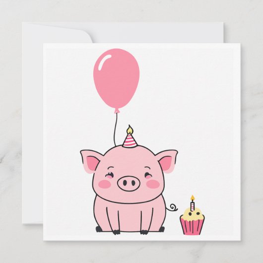 Geburtstagskarte Karte (Vorderseite)