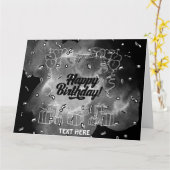 GEBURTSTAGSKARTE KARTE (Gelbe Blume)