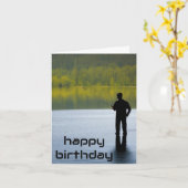 Geburtstagskarte Karte (Gelbe Blume)